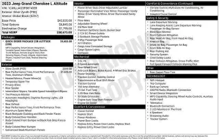 Jeep Grand Cherokee L 2023 4x2 Altitude 4p SUV