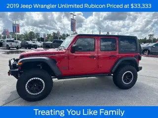 Jeep Wrangler Unlimited 2019 4x4 Rubicon 4p SUV