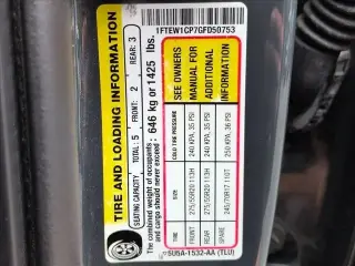 Ford F-150 2016 4x2 XLT 4dr SuperCrew 5.5 ft. SB