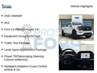 Ford F-150 2023 4x4 Lariat 4p SuperCab 6.5 ft. BA