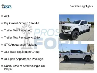 Ford F-150 2018 4x4 XL 4puertas SuperCrew 5.5 ft. SB