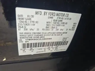 Ford Explorer 2020 AWD ST 4dr SUV