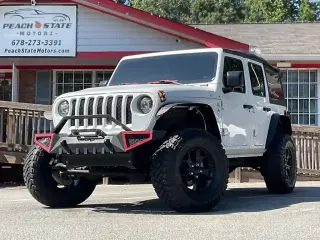 Jeep Wrangler Unlimited 2018 4x4 Sport 4dr SUV (lanzamiento de mitad de año)