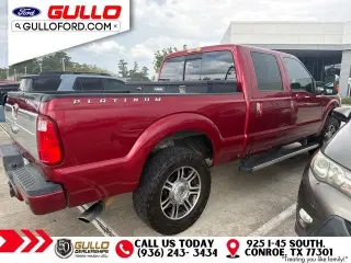 Ford F-250 Super Duty 2015 4x4 Platinum 4dr Crew Cab 8 ft. LB Pickup
