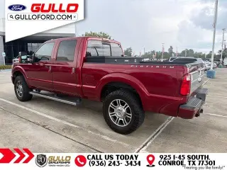 Ford F-250 Super Duty 2015 4x4 Platinum 4dr Crew Cab 8 ft. LB Pickup