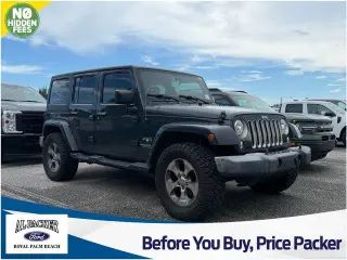 Jeep Wrangler Unlimited 2017 4x4 Sahara 4dr SUV