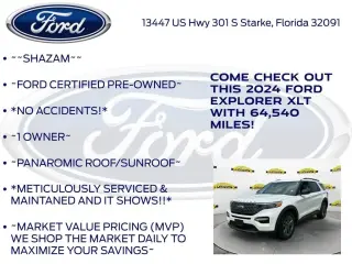 Ford Explorer 2024 XLT 4dr SUV