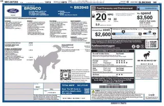Ford Bronco 2025 4x4 Big Bend 4dr SUV