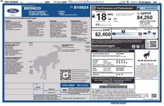 Ford Bronco 2023 4x4 Base Advanced 4dr SUV