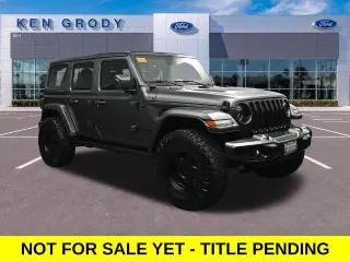 Jeep Wrangler Unlimited 2020 4x4 Sahara 4dr SUV