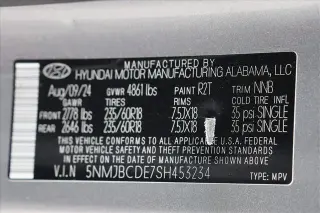 Hyundai TUCSON 2025 AWD SEL 4dr SUV