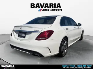 2017 Mercedes-Benz C-Class C 300 4MATIC Sedan with Sport Pkg