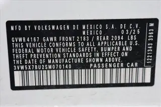 Volkswagen Jetta 2025 S 4dr Sedán