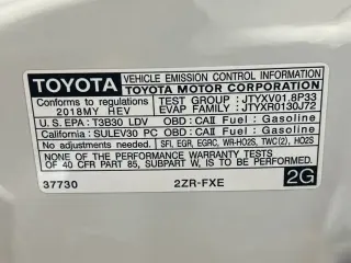 Toyota Prius 2018 Dos 4p Hatchback