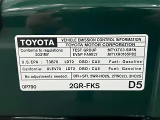 Toyota Tacoma 2021 4x2 TRD Sport 4p Doble Cab 5.0 ft CB