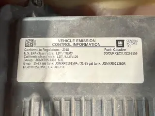 Chevrolet Silverado 1500 2018 4x4 LT 4p Puerta trasera Cabina de Tripulación 5.8 ft. CB