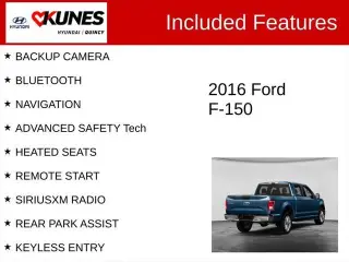 Ford F-150 2016 4x4 XLT 4dr SuperCrew 6.5 ft. SB