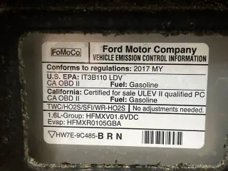 Ford Fiesta 2017 S 4dr Sedán