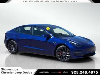 Modelo Tesla 3 2023 AWD Performance 4dr Sedán