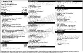 Kia Niro 2024 LX 4dr Crossover