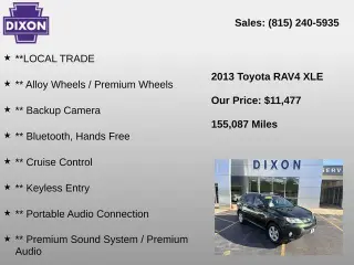 Toyota RAV4 2013 AWD XLE 4dr SUV