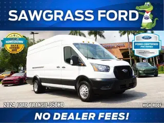 Ford Transit 2024 350 HD 3dr LWB Tech Roof DRW Extended Cargo Van con 11000 lb. GVWR