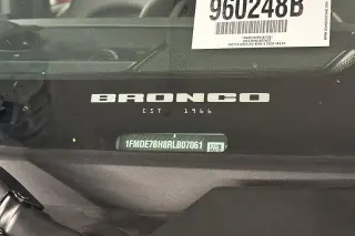 Ford Bronco 2024 4x4 Big Bend SUV de 4 puertas