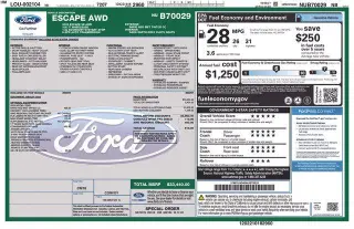 Ford Escape 2022 AWD SE SUV de 4 puertas
