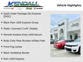Ram 1500 2018 4x2 Express 4p Cab 5.5 ft. SB Pickup