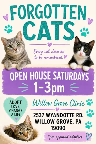 Willow Grove PS Sept. Adoption Events