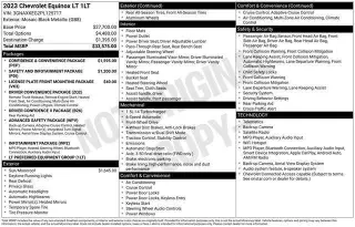 Chevrolet Equinox 2023 LT 4p SUV con 1LT