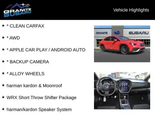 Subaru WRX 2022 AWD Premium 4dr Sedán 6M