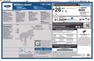 Ford Bronco Sport 2023 4x4 Big Bend 4dr SUV