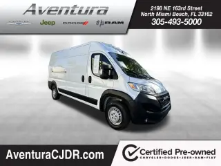 Ram ProMaster 2025 Tradesman 2500 159 WB 3dr Tech Roof Cargo Van sin asiento para pasajero