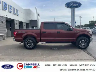 Ford F-150 2017 4x4 XLT 4dr SuperCrew 5.5 ft. SB