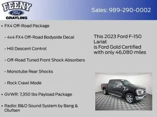 Ford F-150 2023 4x4 Lariat 4dr SuperCrew 5.5 ft. SB