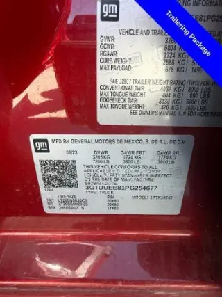GMC Sierra 1500 2023 4x4 AT4 4dr Crew Cab 5.8 ft. CB