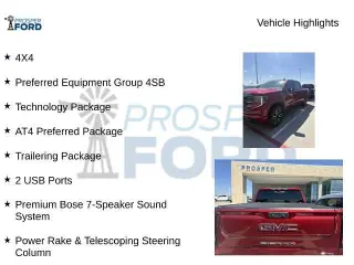 GMC Sierra 1500 2023 4x4 AT4 4dr Crew Cab 5.8 ft. CB