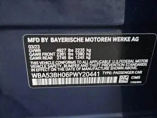 BMW Serie 5 2023 530i 4dr Sedán