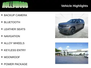 Jeep Grand Cherokee L 2025 4x4 Limited 4dr SUV