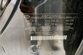 Hyundai SONATA 2020 SEL Plus 4dr Sedán