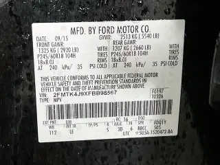 Ford Edge 2015 AWD SEL 4dr Crossover