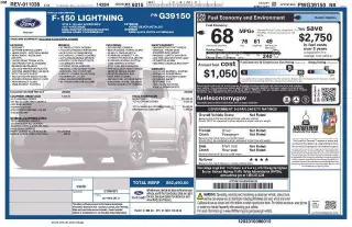 Ford F-150 Lightning 2023 AWD XLT 4dr SuperCrew 5.5 ft. SB