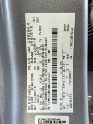 Ford Bronco 2021 4x4 Outer Banks 4dr SUV