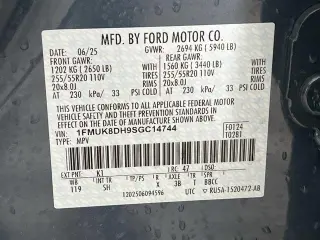 Ford Explorer 2025 AWD Active 4dr SUV