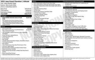 Jeep Grand Cherokee L 2025 4x2 Laredo SUV de 4 puertas