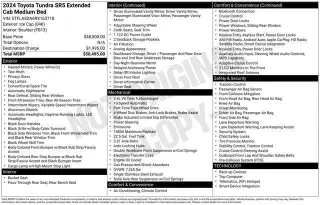 Toyota Tundra 2024 4x4 SR5 4dr Double Cab Pickup SB