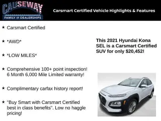 Hyundai KONA 2021 AWD SEL 4dr Crossover