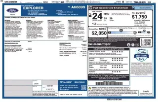 Ford Explorer 2026 Platinum 4dr SUV