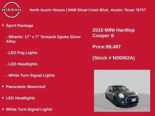 MINI Hardtop 4 Puertas 2015 Cooper S 4dr Hatchback